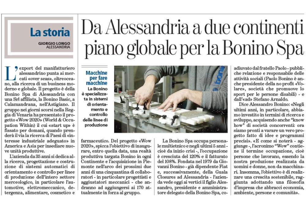 La Stampa – WOW2020 – 31-12-2013